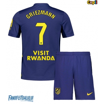 Atletico Madrid Antoine Griezmann #7 Echipament de Fotbal Replică 2025-26 Copii Deplasare (+ Șorturi)